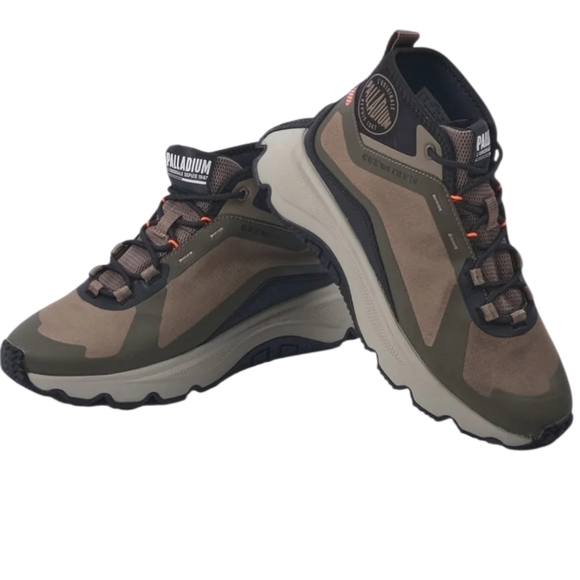 Palladium Mens Sneakers 12 Medium Dusky Green Shoes New - Picture 3 of 15